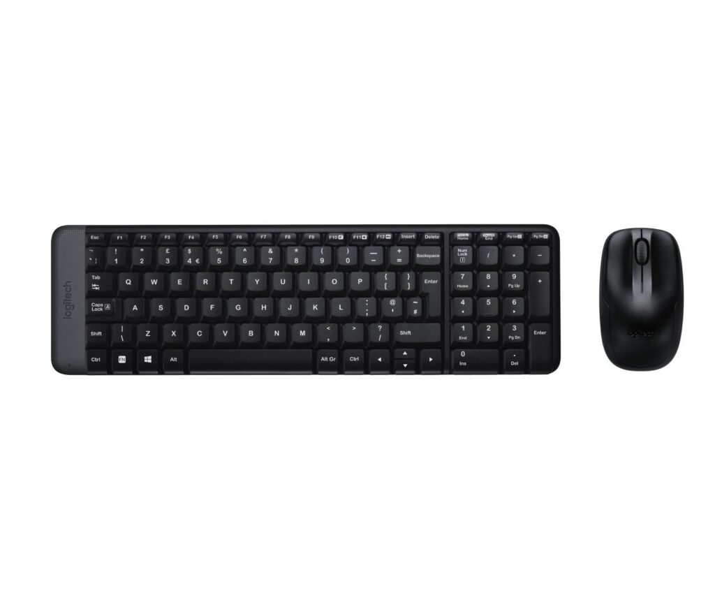 Klaviatuur WRL COMBO MK220/BLACK 920-003161 LOGITECH