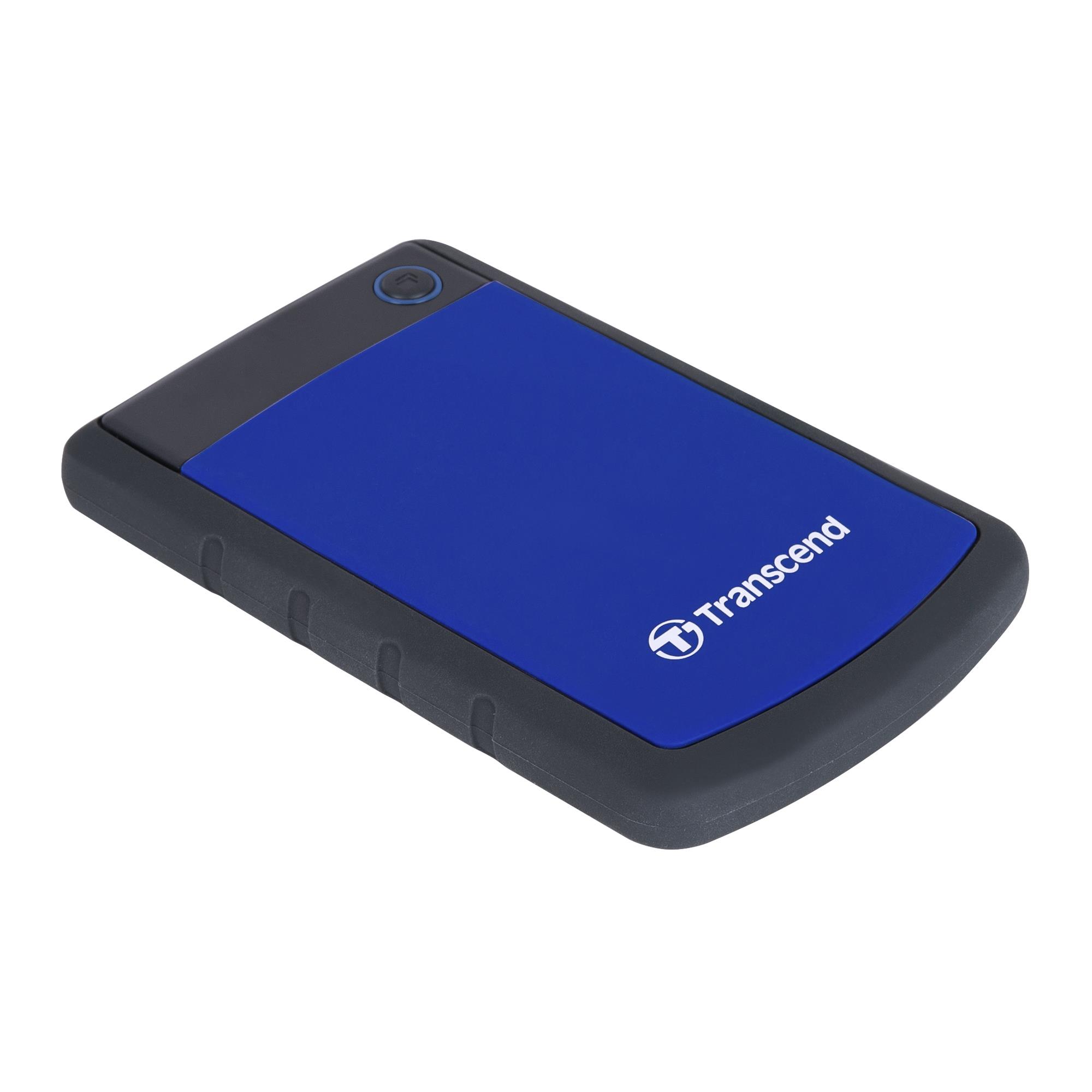Väline HDD|TRANSCEND|StoreJet|2TB|USB 3.0|Colour Blue|TS2TSJ25H3B