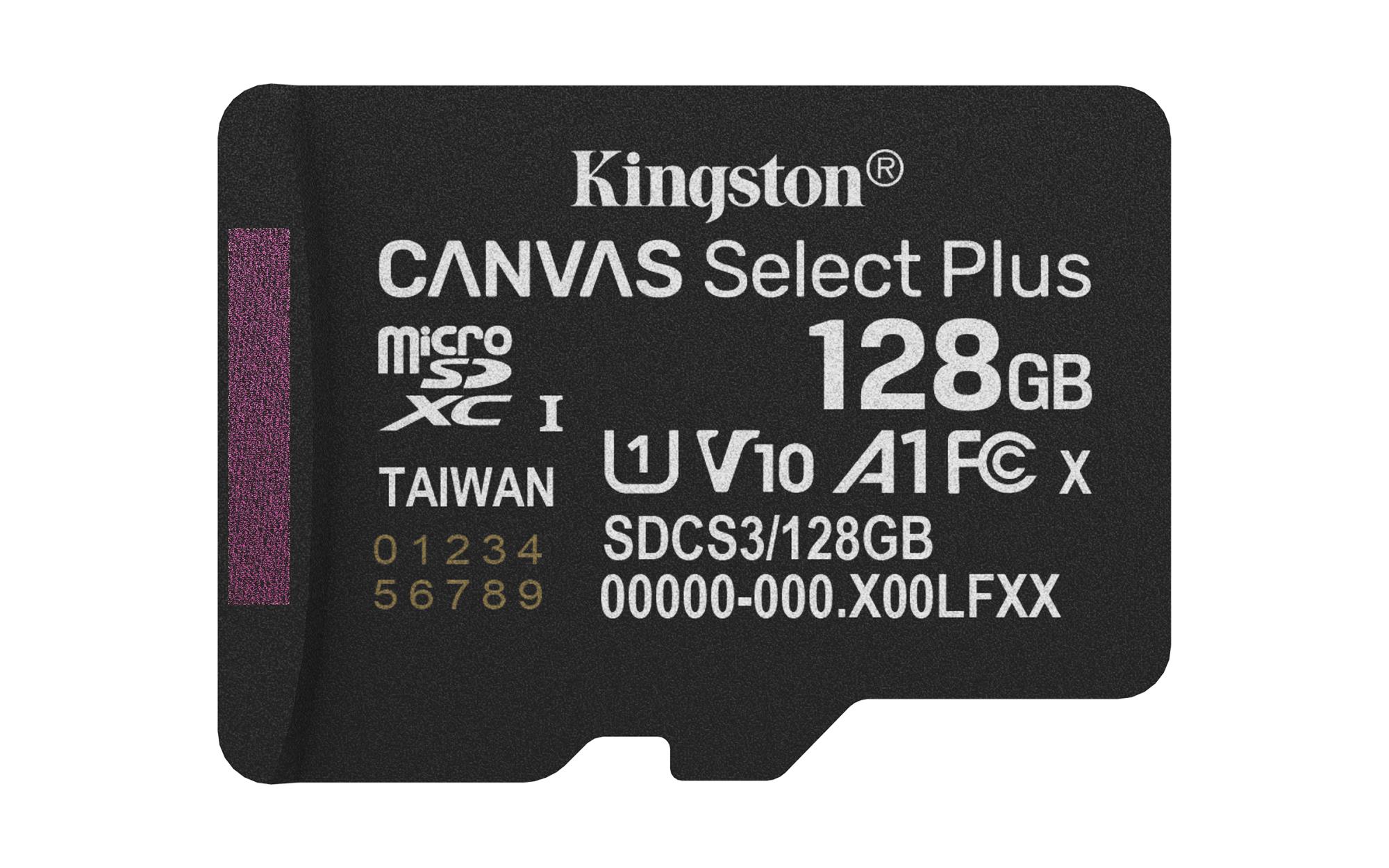 MEMORY MICRO SDXC 128GB UHS-I/SDCS3/128GBSP KINGSTON