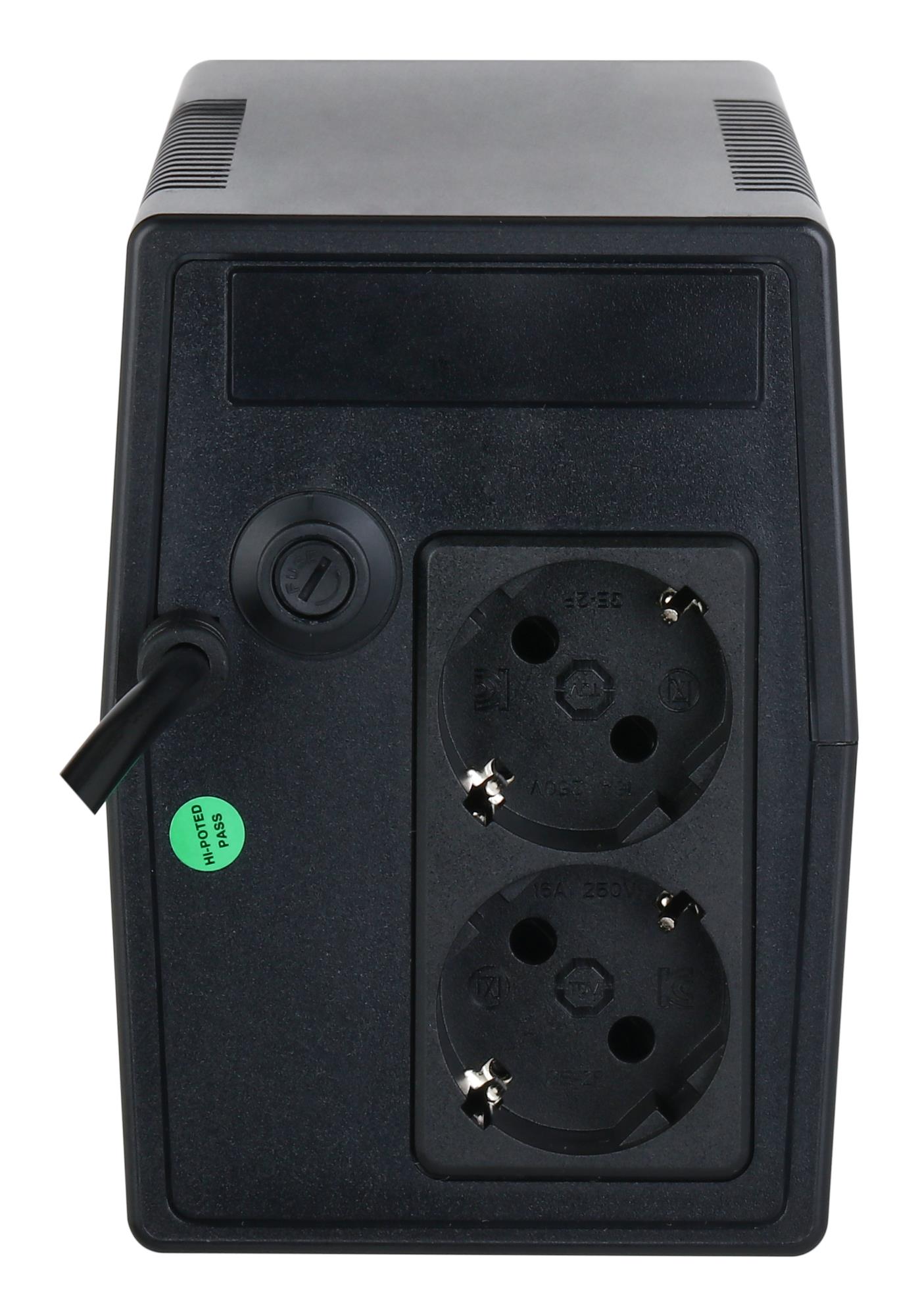 UPS|DAHUA|600 W|1 kVA|Waveform Sine/Pure sine|Line-Interactive|Black|PFM...