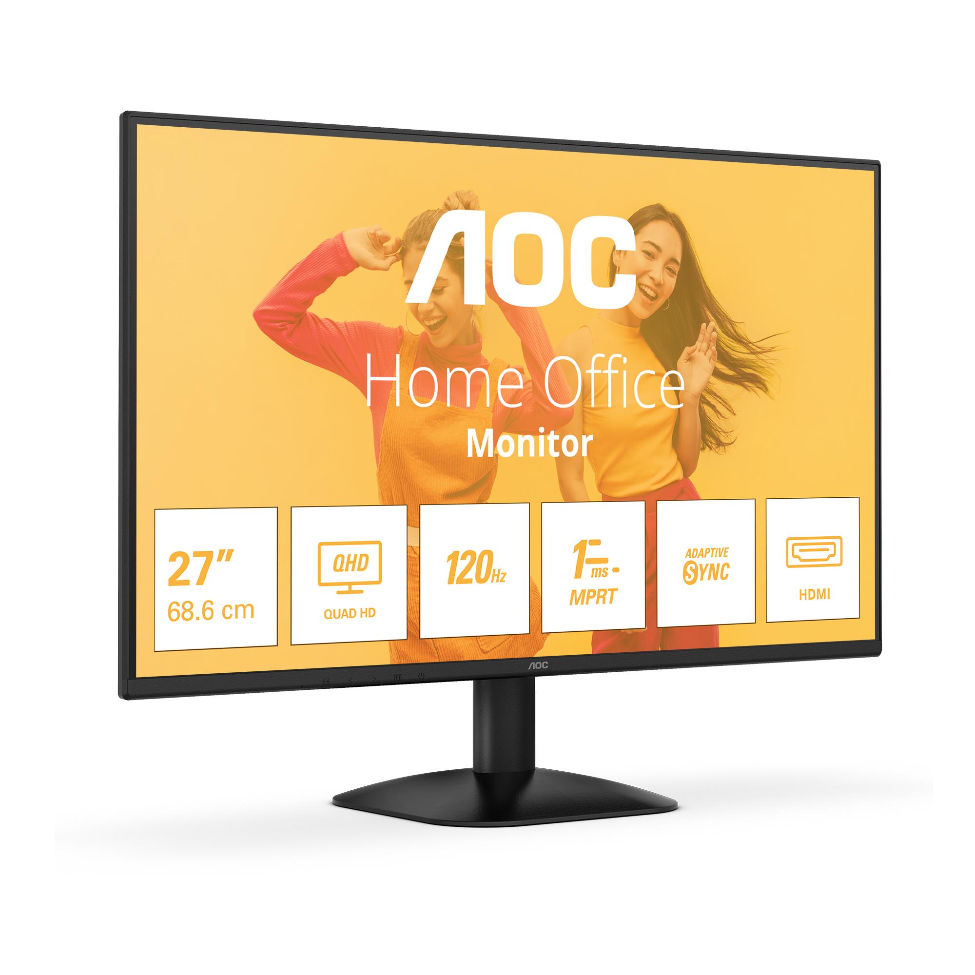 LCD Monitor|AOC|27 “|2560 x 1440 pixels|Quad HD|Native aspect rati...