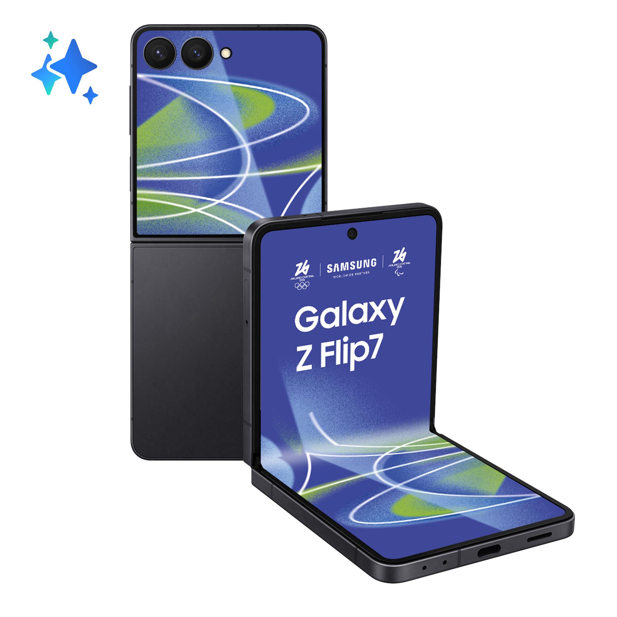 Mobiiltelefon GALAXY FLIP7/512GB JETBLK SM-F766B SAMSUNG