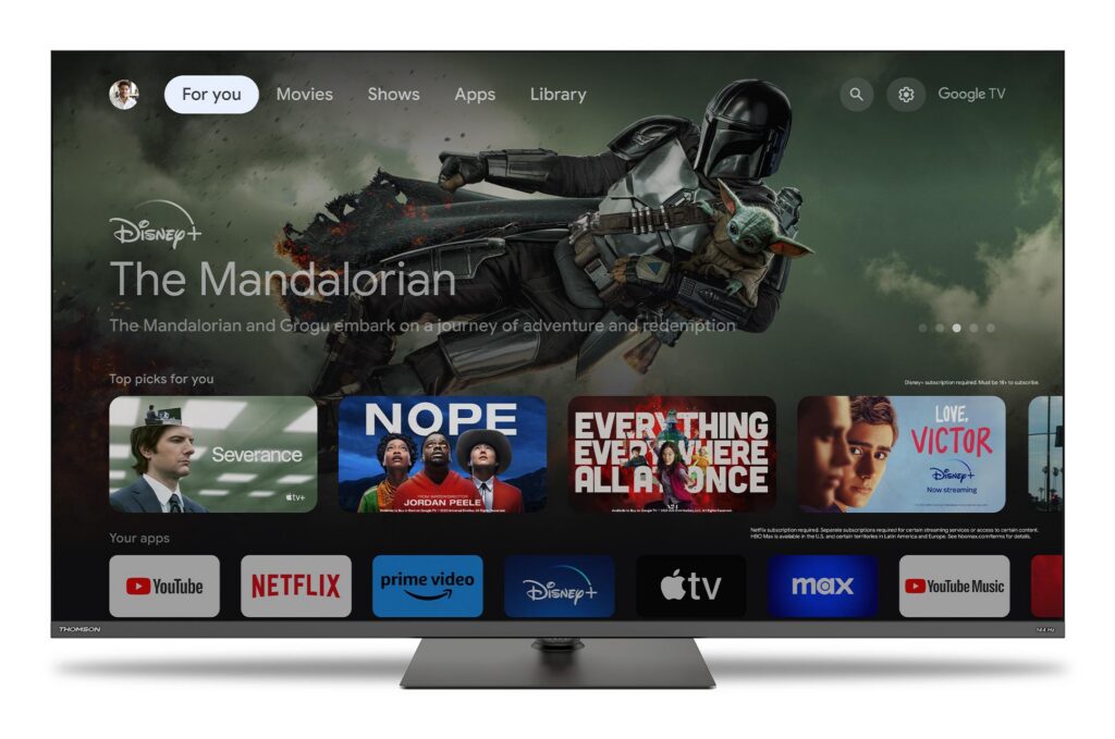 Televiisor|THOMSON|43 “|4K Ultra HD|3840 x 2160 pixels|Flat|16:9|Q...