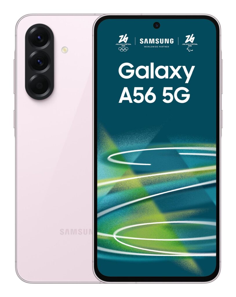 Mobiiltelefon GALAXY A56 5G/256GB PINK SM-A566B SAMSUNG