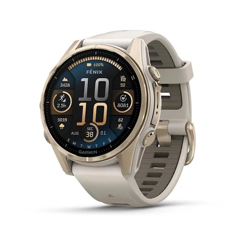 SMARTWATCH FENIX 8 SAPPHIRE/SOFT GOLD 010-02903-11 GARMIN