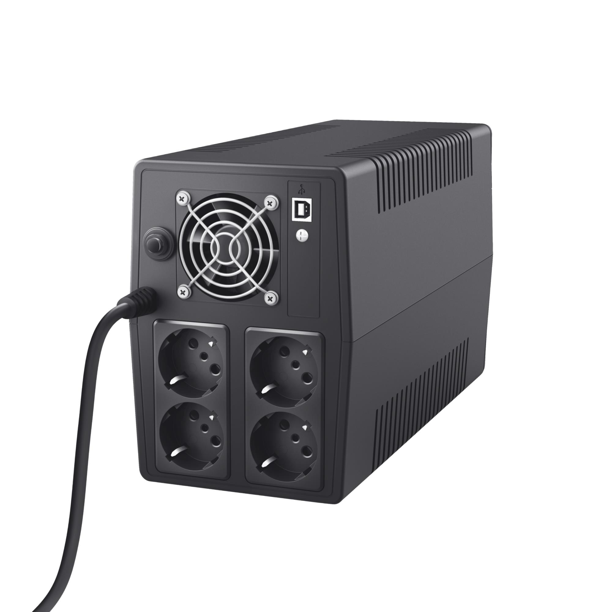 UPS|TRUST|900 Watts|1500 VA|Wave form type Simulated sinewave|Desktop/pe...