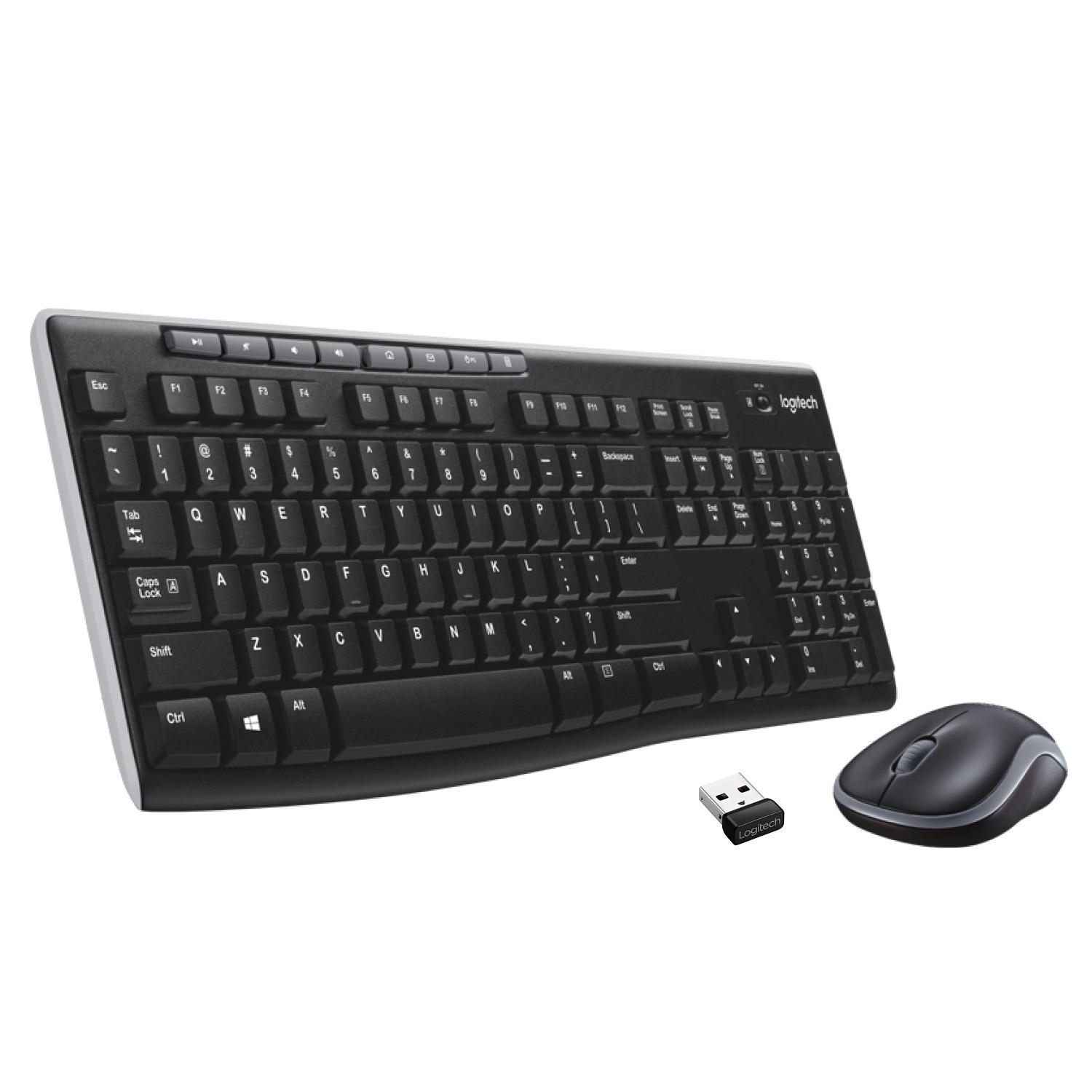 KEYBOARD WRL COMBO MK270 ENG/DESKTOP 920-004509 LOGITECH