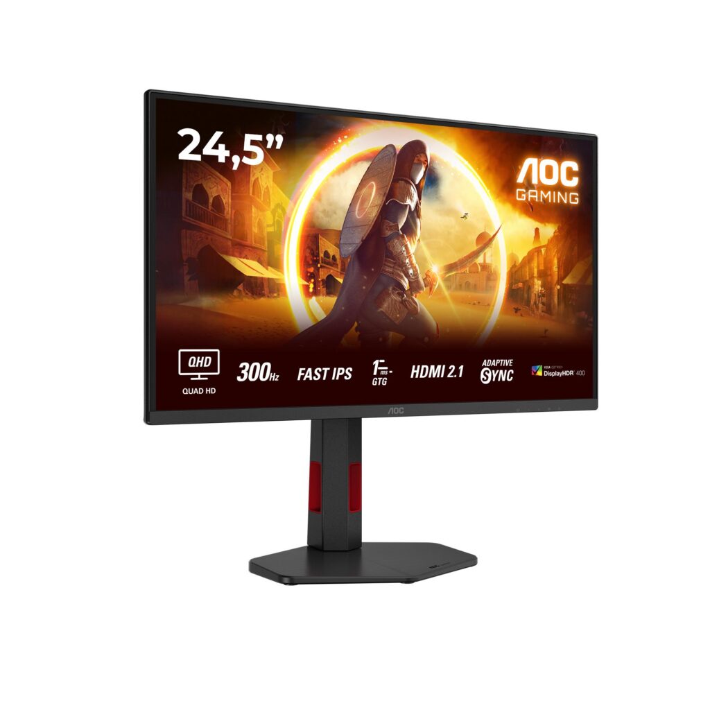 LCD Monitor|AOC|24.5 “|2560 x 1440 pixels|Quad HD|Native aspect ra...