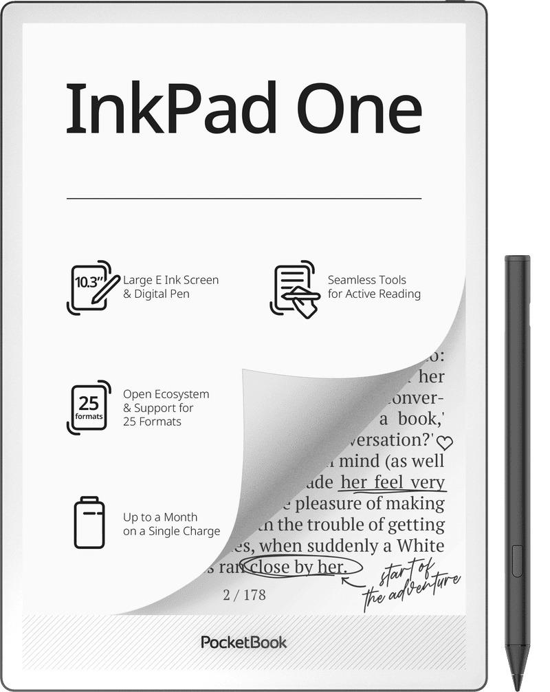 E-Reader|POCKETBOOK|InkPad One|PB1030-8-WW