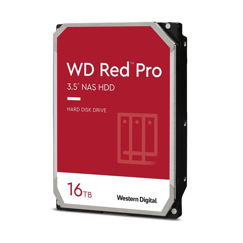 HDD|WESTERN DIGITAL|Red Pro|16TB|SATA 3.0|512 MB|7200 rpm|3,5″|WD1...
