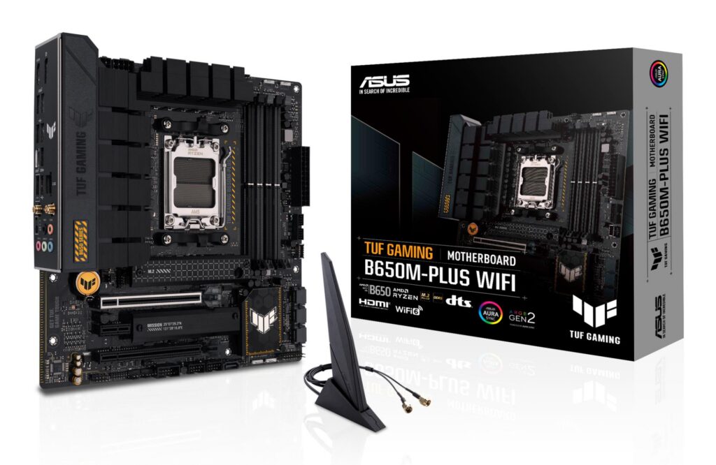Emaplaat|ASUS|AMD B650|SAM5|MicroATX|Memory DDR5|Memory slots 4|1xPCI-E&...