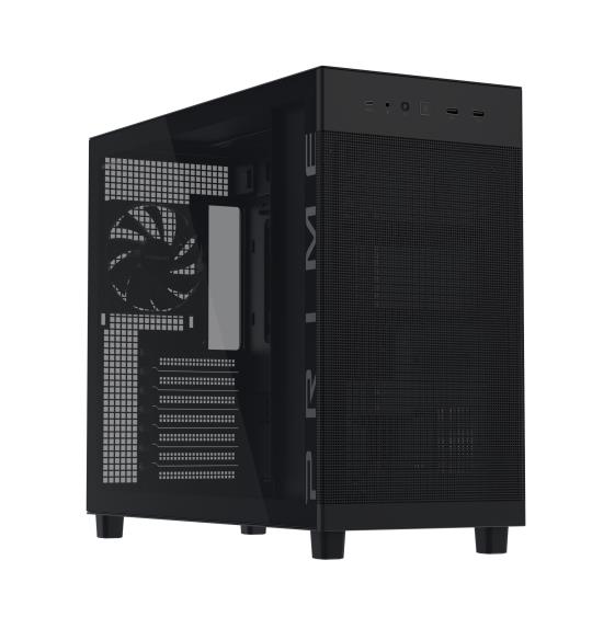 Case|ASUS|ATX/micro ATX/Mini-ITX|Black/Transparent|Midi Tower|PC|PRIME A...