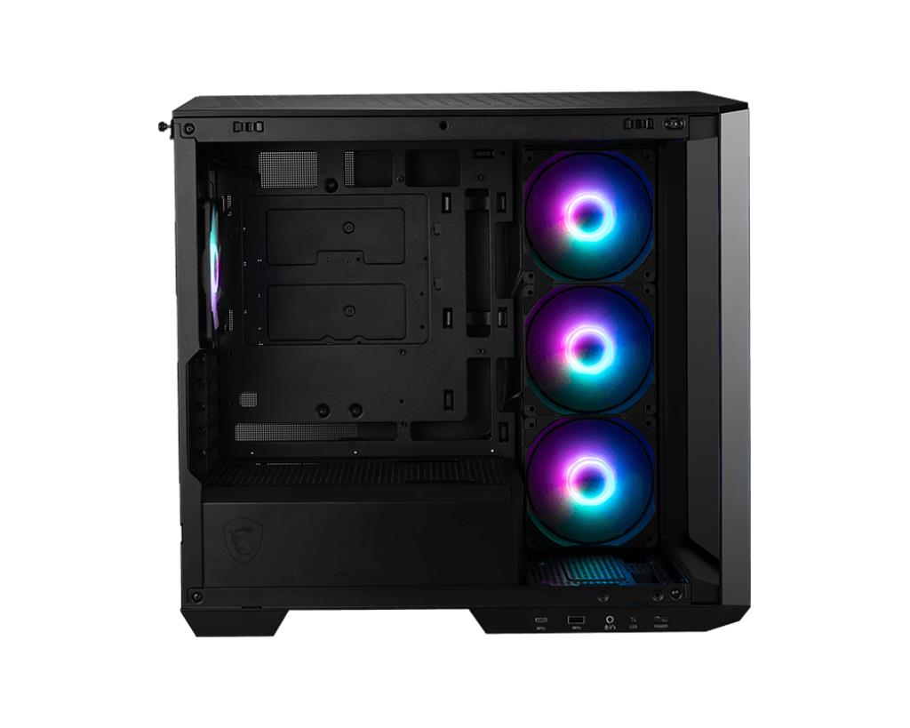 Case|MSI|MidiTower|Case product features Transparent panel|Not included|...