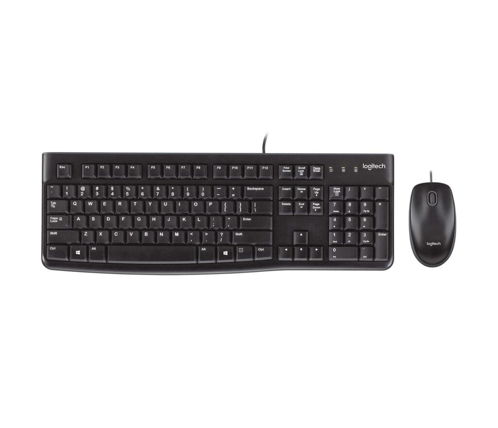 Klaviatuur +Hiir COMBO MK120/BLACK 920-002562 LOGITECH