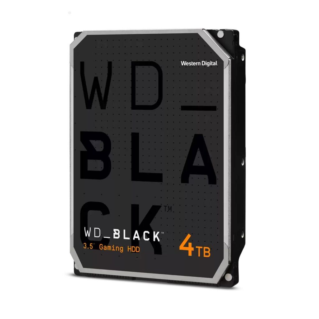 HDD|WESTERN DIGITAL|Black|4TB|SATA 3.0|256 MB|7200 rpm|3,5″|WD4006...