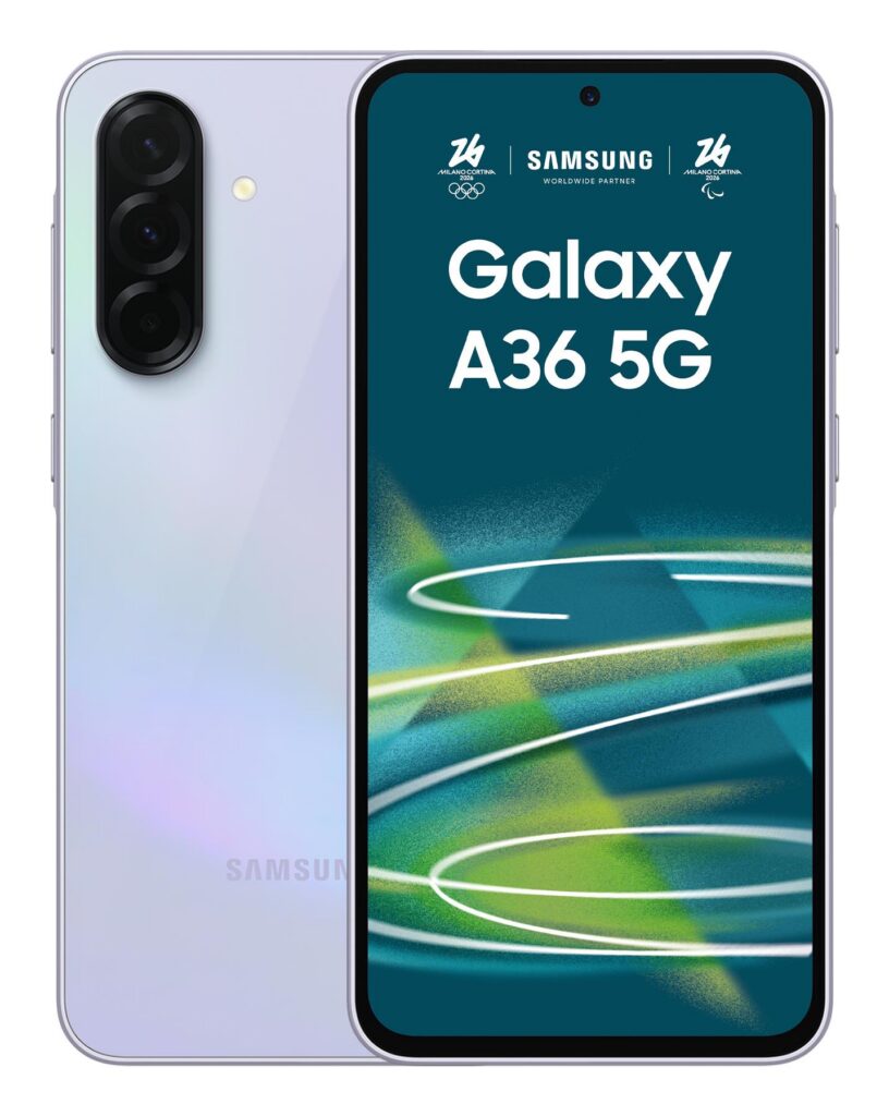 Mobiiltelefon GALAXY A36 5G/256GB LAVEND SM-A366B SAMSUNG