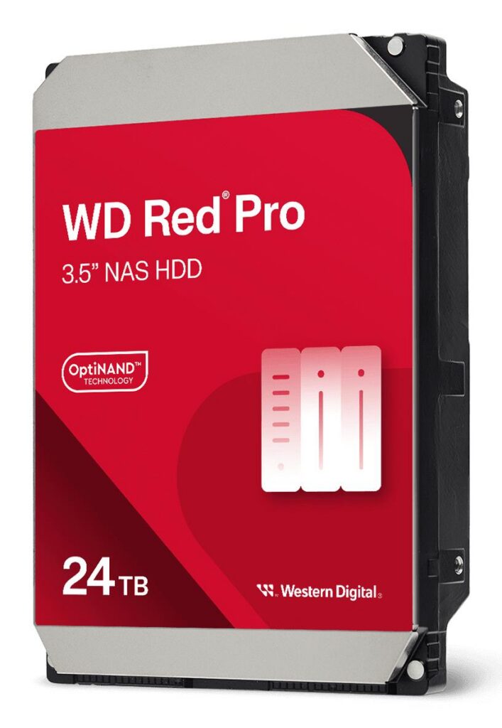 HDD|WESTERN DIGITAL|Red Pro| 24 TB|Serial ATA|7200 RPM|3.5 “|WD241...