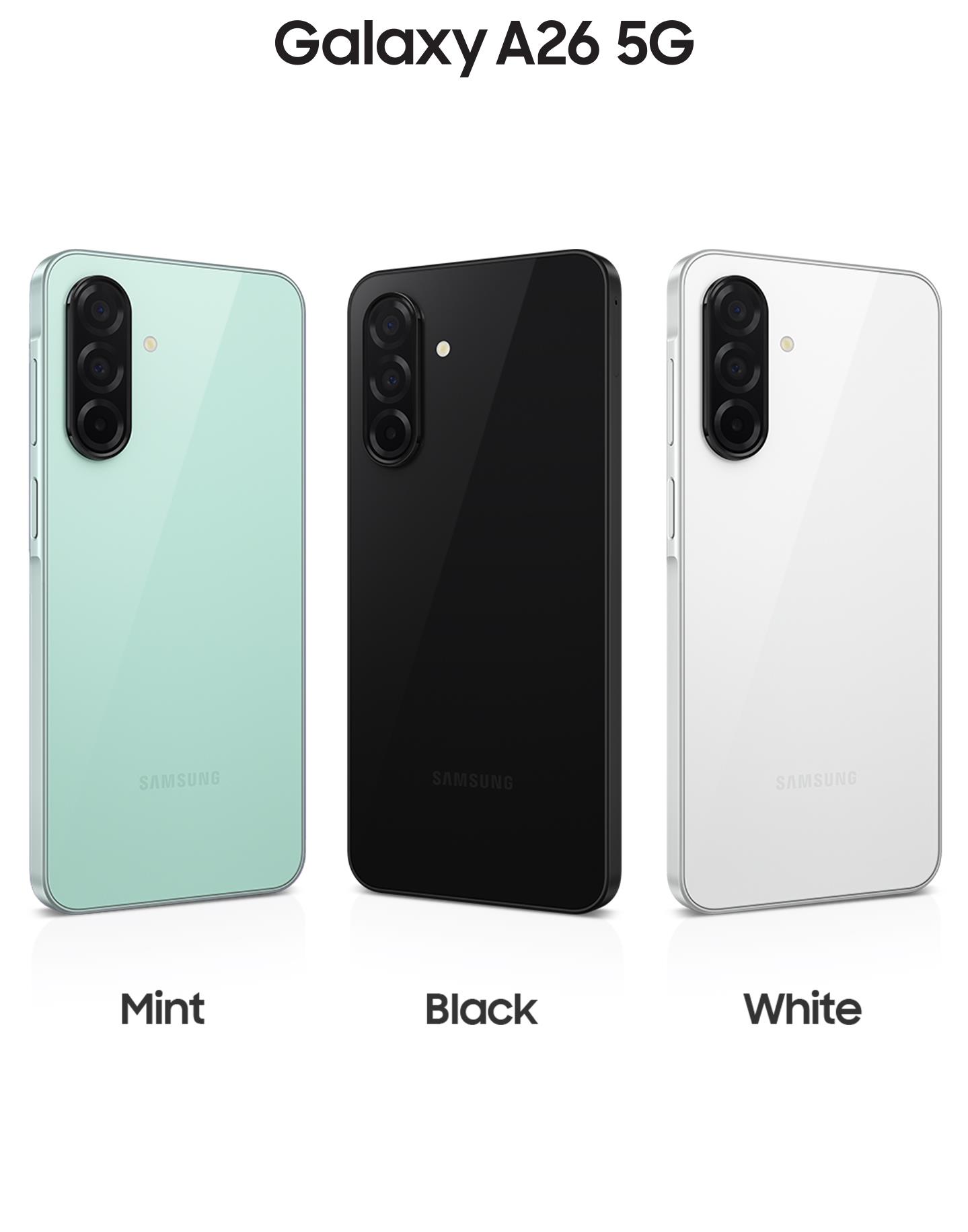 Mobiiltelefon GALAXY A26 5G/128GB BLACK SM-A266B SAMSUNG