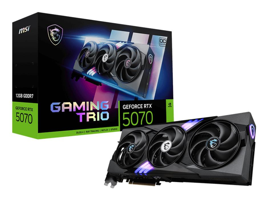 Graphics Card|MSI|NVIDIA GeForce RTX 5070|12 GB|GDDR7|192 bit|PCIE 5.0 1...