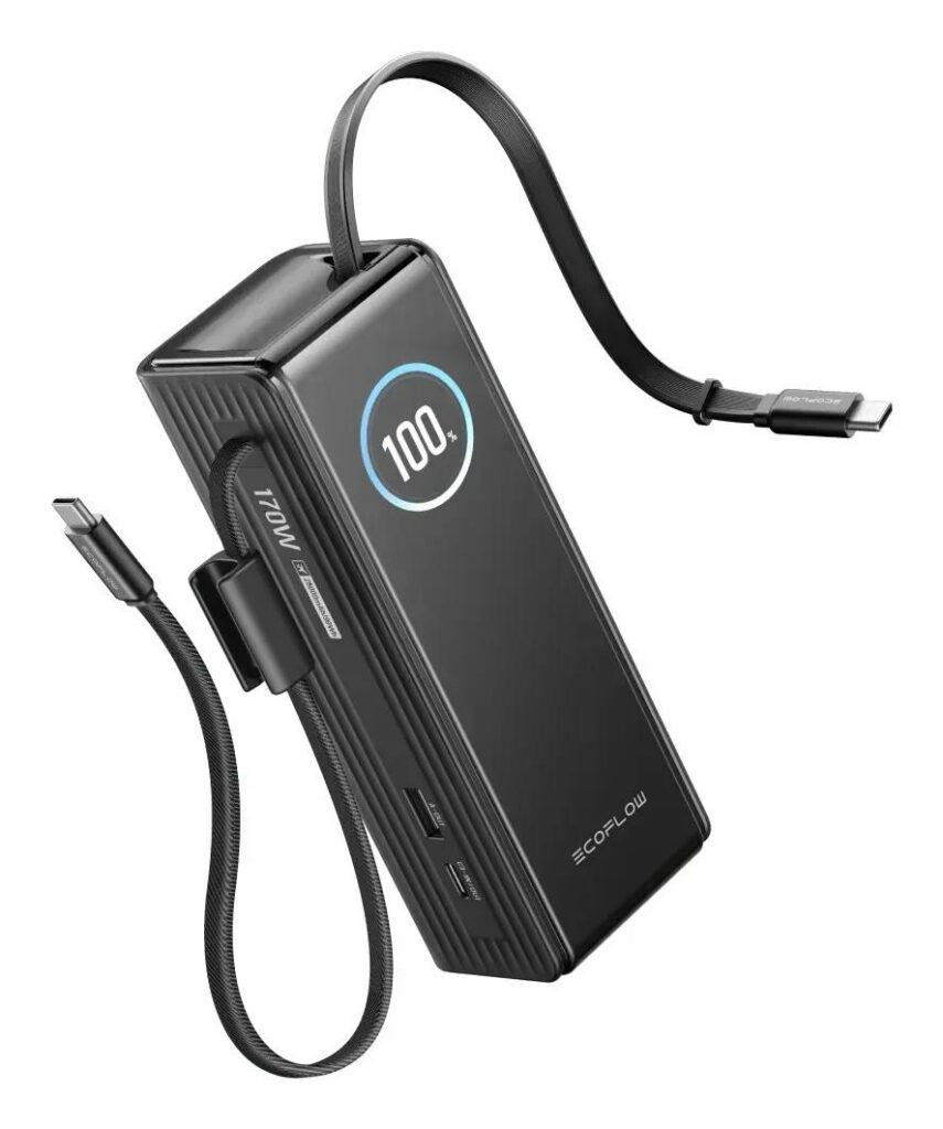 AKUPANK USB 25000MAH RAPID/170W BLACK 5023001024 ECOFLOW