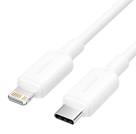 KAABEL USB-C TO LIGHTNING/1M WHITE LAKWF VENTION