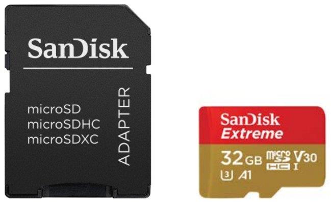 MÄLUKAART SDHC 32GB UHS-I/W/A SDSQXAF-032G-GN6AT SANDISK