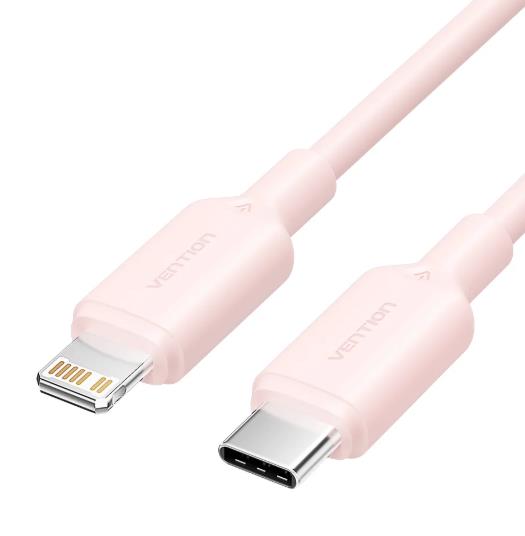 KAABEL USB-C TO LIGHTNING/1M PINK LAKPF VENTION