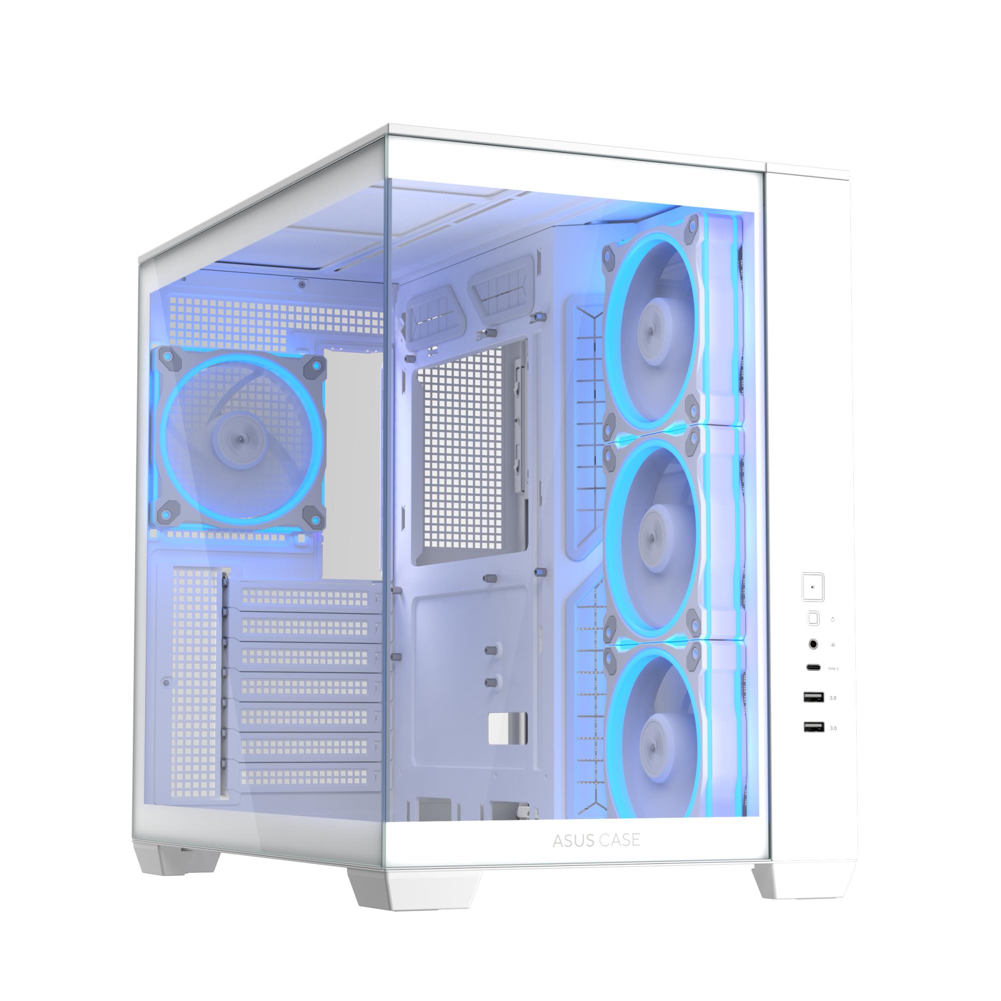 Case|ASUS|ATX/micro ATX/Mini-ITX|White|PC|A32 Plus TG ARGB White|90DC00S...