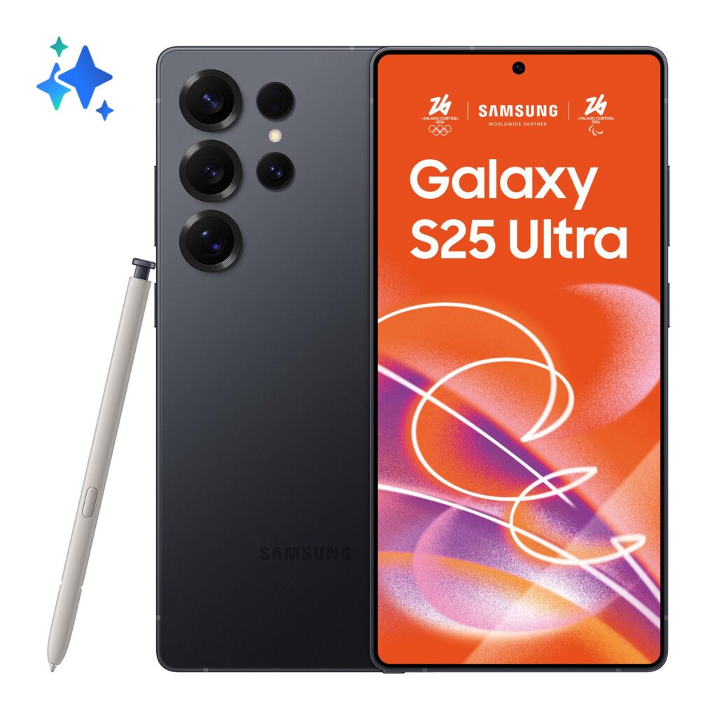 Mobiiltelefon GALAXY S25 ULTRA/512GB BLACK SM-S938B SAMSUNG