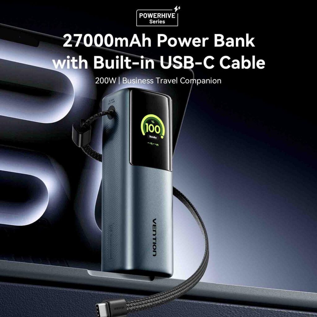 AKUPANK USB 27000MAH 200W/FKGH0 VENTION