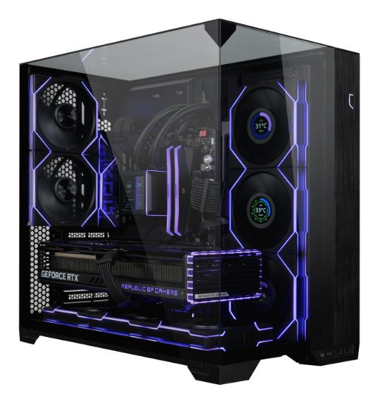 Ventilaator 120MM WRL/G99.12RTL1W1B.00 LIAN LI