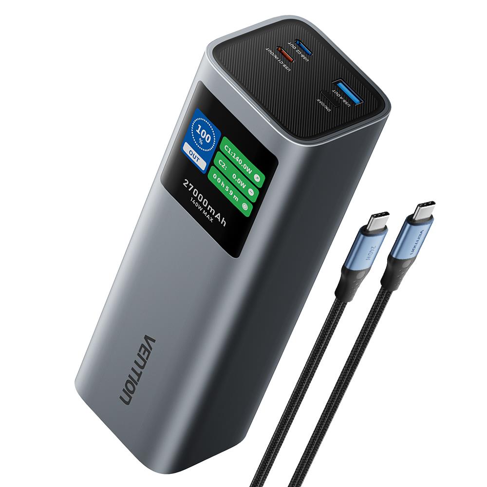 AKUPANK USB 27000MAH 140W/FKEH0 VENTION