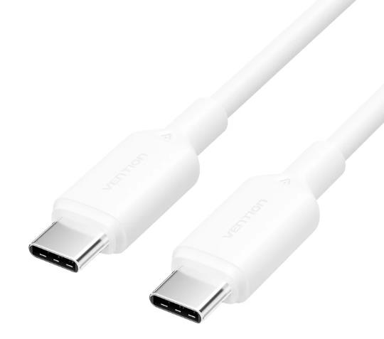 KAABEL USB-C TO USB-C/1M WHITE TRCWF VENTION